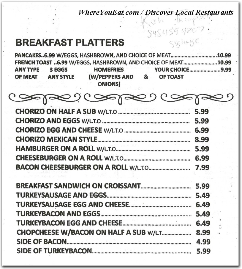 Zack's Deli in Central Jersey